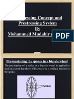 Prestressing Concept and Prestressing System by Mohammed Mudabir Ul Haque