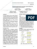 SFRA As Tools For Distribution Transformers