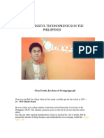 Successful Technopreneur in The Philippines: Gian Scottie Javelona of Orangeapps - PH