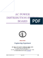 Ac Power Distribution Switch Board PDF