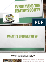 Biodivesity and The Healthy Society