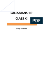 831 Salesmanship Xi