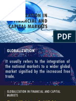 Globalization in Financial and Capital Market (Group 6)