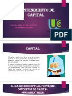 Mantenimiento de Capital