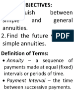 Lesson 28 - Simple Annuities (Future Value)