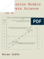 Regression Models For Data Science in R by Brian Caffo