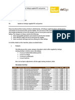 MEMO102018-116 Update On Unilogix Supplied RTE and Pastries