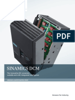 Sinamics DCM: The Innovative DC Converter: Scalable and With Integrated Intelligence