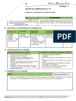 Sesion 1 - 1° Ciencia