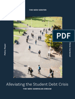 Alleviating The Student Debt Crisis