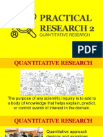 Lesson 1 - Quatitative Research