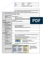 Grade 10 1 Quarter 1 Semester NCR Science 10: I. Objectives