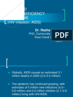 Acquired Immunodeficiency Syndrome (HIV Infection, AIDS) : Dr. Rasha Salama