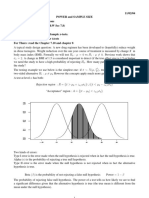 : µ = 0 vs H: µ 6= 0. Previous work shows that σ = 2. A change in BMI of 1.5 is considered important to detect (if the true effect size is 1.5 or higher