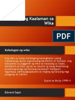 Batayang Kaalaman Sa Wika