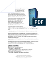 Solid State Am-Pdm Stereo C-Quam Transmitter