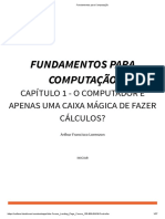 Fundamentos para Computação