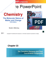 Transition Metals and Coordination Compounds