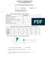 Guía Evaluada Números Decimales 5