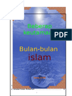 Keutamaan Bulan Islam