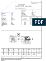 Data Sheet Three-Phase Induction Motor - Squirrel Cage