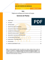 Procedimiento de Bloqueo Gerencia Planta SGI-R-GE-003