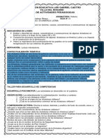 Institución Educativa Luís Gabriel Castro Villa Del Rosario Guía de Actividades Pedagógicas