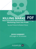 Book Summary Joe Pulizzi and Robert Rose Killing Marketing