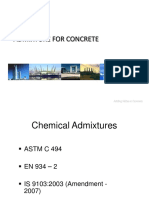 Presentation Admixture For Concrete