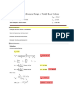 Mathcad - 13-Axially Load Column Design