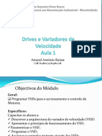 Aula 1 de Driver's e Variadores de Velocidades