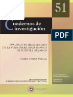 Uadernos de Investigación: Evaluación Simplificada de La Vulnerabilidad Sísmica de Puentes Urbanos