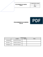 Procedimiento Amarra