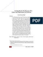 Deconstructing Brexit: The Reasons, EU's Future and Implications For Pakistan