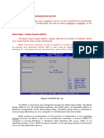 Basic Computer Configuration Setup Configuration Is The Way A System Is Set Up, or The Assortment of Components