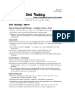 Unit Testing Theory