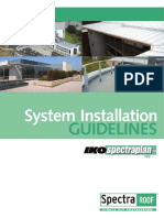 System Installation Guidelines IKO Spectraplan TPE