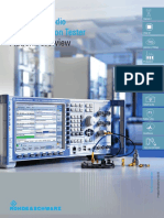 Platform Overview: R&S®CMW Wideband Radio Communication Tester