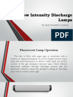 2 - Low Intensity Discharge Lamps Part 1