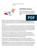 Home / Electromagnetism / Hall Effect Sensor