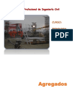 CLASE AGREGADOS - Tecnologia Del Concreto Utp PDF