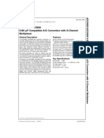 ADC0808/ADC0809 8-Bit P Compatible A/D Converters With 8-Channel Multiplexer