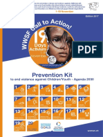 WWSF 2017 Call To Action: Prevention Kit To End Violence Against Children/Youth - Agenda 2030