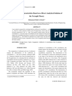 Consolidation Characteristics Based On A PDF