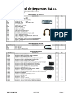 Catalogo Repuestos Varios