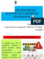 Manejo Seguro de Sustancias y Residuos Peligrosos