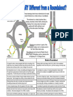 Roundabout vs. Rotaries