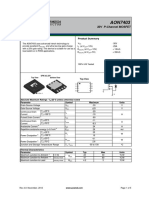 General Description Product Summary: 30V P-Channel MOSFET