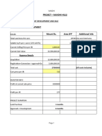 VILLA JV - Calculation