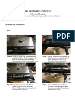 E206: Archimedes' Principle: Mark Joshua M. Agustin
